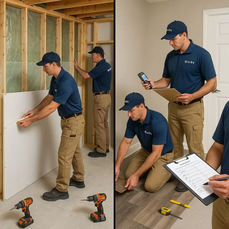 Repairs and Reconstruction process in Houlton, ME