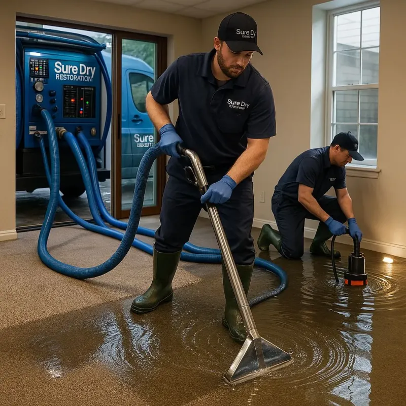 Water Extraction and Removal process in Houlton, ME